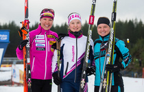 Kerttu, Marjaana ja Jenni Vuokatin Suomen cupissa 2015